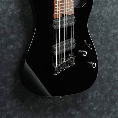 Ibanez RGMS8-BK RG-Serie E-Guitar 8 String Multiscale - Black image 5