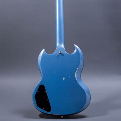 Gibson Custom Shop SG 2018, Aged Pelham Blue image 6