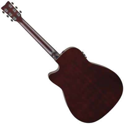 Yamaha TAG1 C Dreadnought TransAcoustic Guitar - Natural image 3