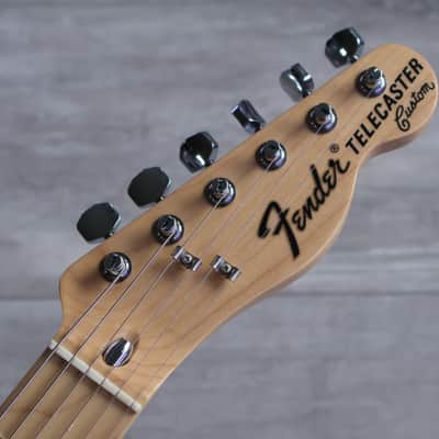 2021 Fender Made in Japan Traditional '70s Telecaster Custom (Black) image 2