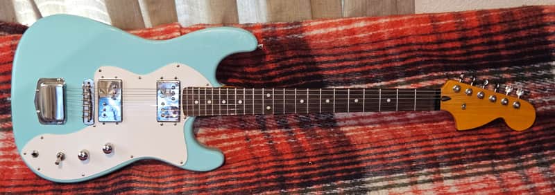 Unbranded Stratocaster Wide Range 2023 - Daphne Blue image 1