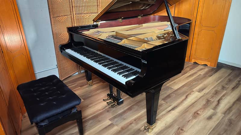Schimmel Model 208 Limited Edition 89/250 1988 - Ebony Polish imagen 1