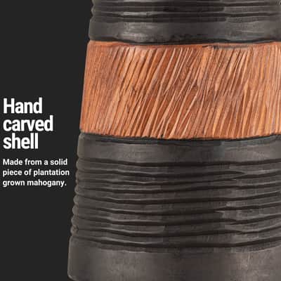 Meinl Percussion ADJ3-XL+BAG African Style Rope Tuned 13" Wood Djembe with Bag, Brown/Black (VIDEO) image 3