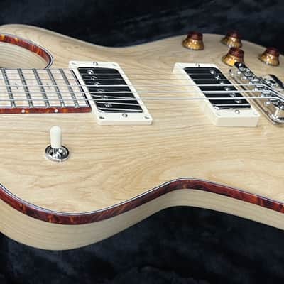 Knaggs Kenai T3 2022 Natural Swamp Ash / Tortoise Binding image 6