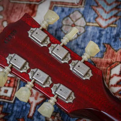 GIBSON USA Custom Shop '63 ES-335 Block Reissue "Faded Cherry" (2014) image 15