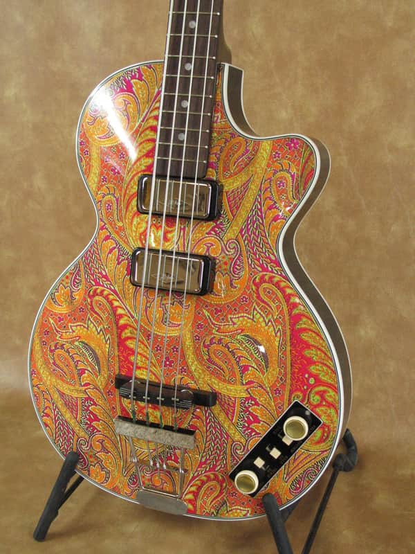 Gold Label Hofner 500/2 Club Bass Special Edition "Paisley" image 1