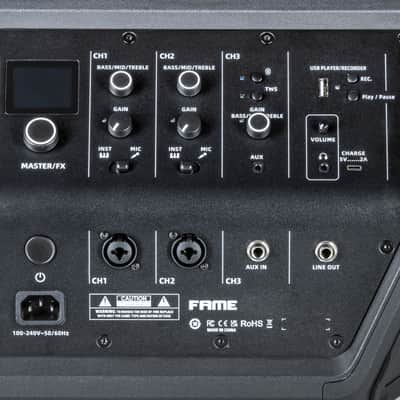 Fame TOUR 1 Portable PA - Bluetooth Speaker image 6