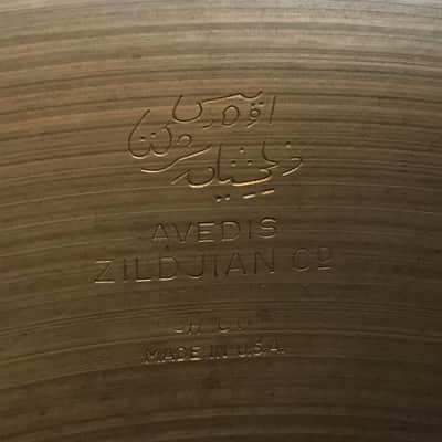 Zildjian 22" A Ride Cymbal 50’s Large Stamp image 8