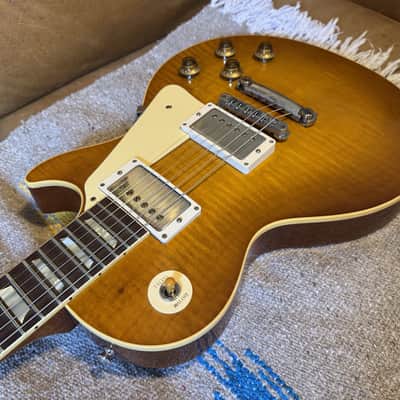 CME Exclusive! 2022 Gibson Murphy Lab 1959 Les Paul r9 Ultra Light Aged - Dirty Lemon Fade - 8.3 labs image 5