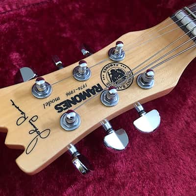 2003 Mosrite Mark II official Johnny Ramone signature RAMONES image 4