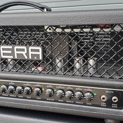 2008 Rivera KR7 120-watt 3-channel Mick Thomson Signature Tube Head and Cab with Sub 1 Los Lobottom image 8