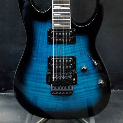 Ibanez GRG320FA-TBS Gio - Transparent Blue Sunburst w/FREE Pro Set Up image 3