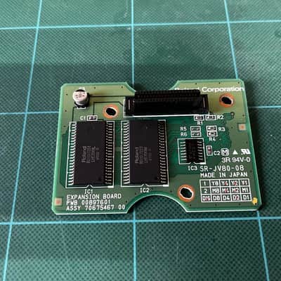 Roland SR-JV80-08 Keyboards Of The '60s & '70s Expansion Board 1990s - Green image 2
