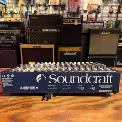 Soundcraft EPM12 12-Channel Mixer 2010s - Blue image 4