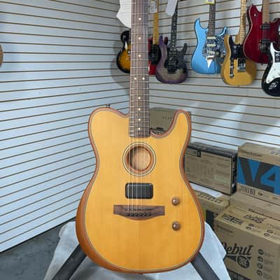 Fender Acoustasonic Standard Telecaster - Aged Natural & PLEK*D #774 image 5
