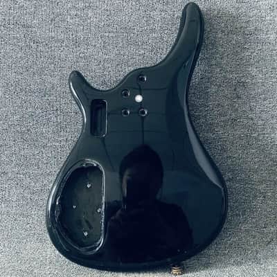 Black 4 String Bass Style Body image 2