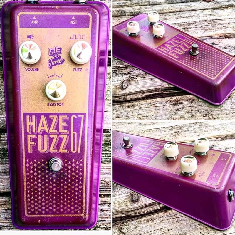 Isle of Tone Haze67 Germanium (Serial #89) 2020 Violet and gold image 1