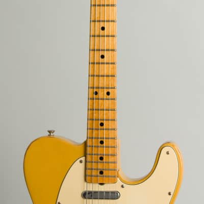 Immagine Fender  Telecaster Solid Body Electric Guitar (1972), ser. #387734, black gig bag case. - 8