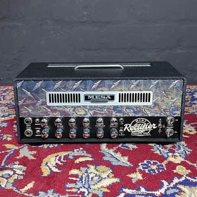 Mesa Boogie Mini Rectifier 25 Amp 2010's Chrome UK / European Power Supply Guitar Amplifier image 8
