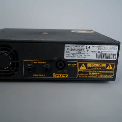 Markbass Little Mark 58R 500-Watt Bass Amp Head 2022 - Present - Black image 3