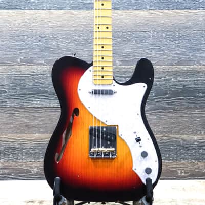 Nash Guitars T69TL 3-Tone Sunburst Light Aging Finish Electric Guitar w/Case image 1