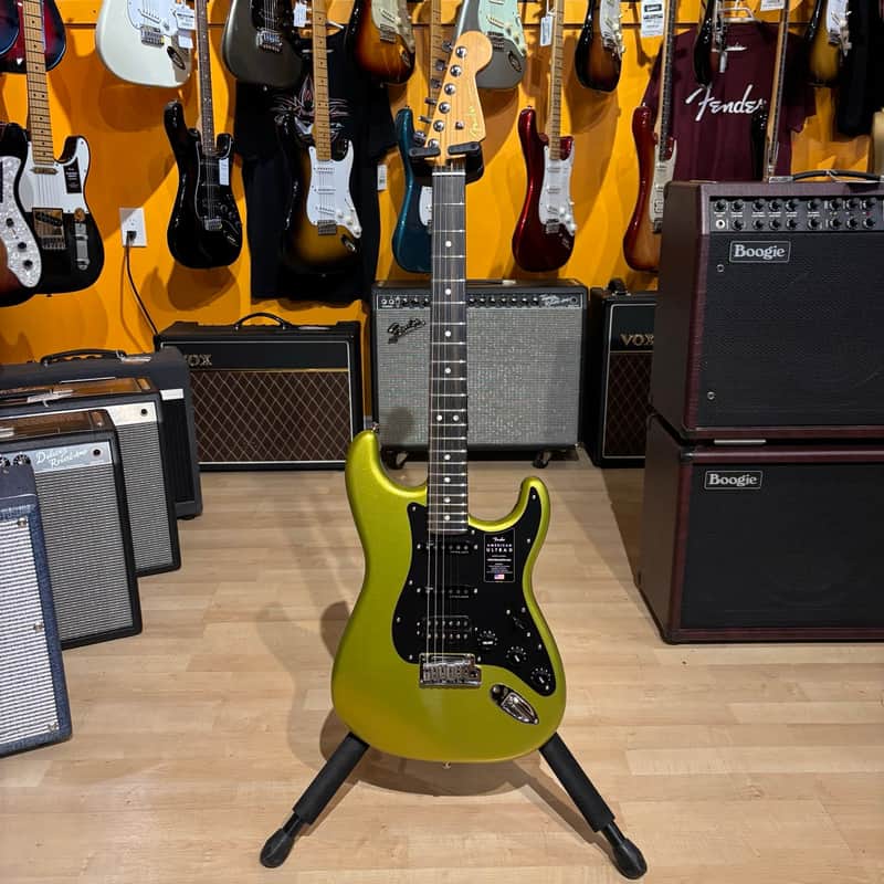 Fender Limited Edition American Ultra II Stratocaster HSS (Solar Flare) image 1