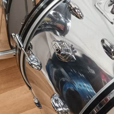 Slingerland 1970s Chrome Over Wood 3 Piece Kit- 12″/16″/20″ image 4