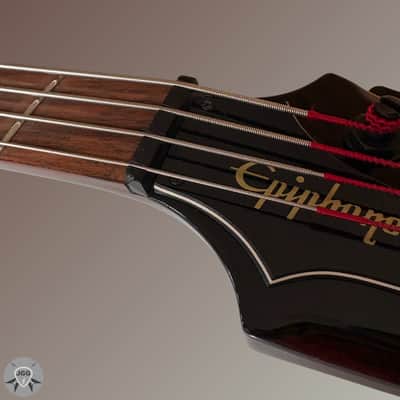 Epiphone Thunderbird-IV Vintage Sunburst - With Hard Shell Case - Excellent Condition image 13
