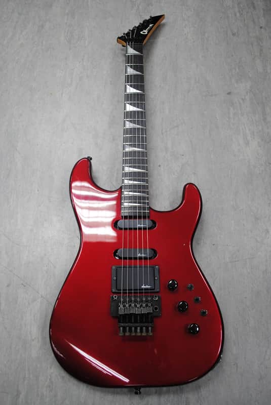 【激レアヘッド】Charvel ストラトタイプ　レッド　ヴィンテージ ヤン・エストリッチ 希少 フラメンコギター ビンテージ 激レアヘッド