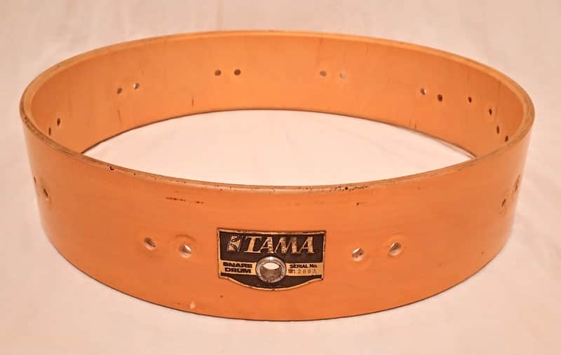 TAMA ARTSTAR/WOOD PICCOLO SNARE DRUM SHELL  90's - AMBER MAPLE - FREE SHIP TO CUSA! image 1