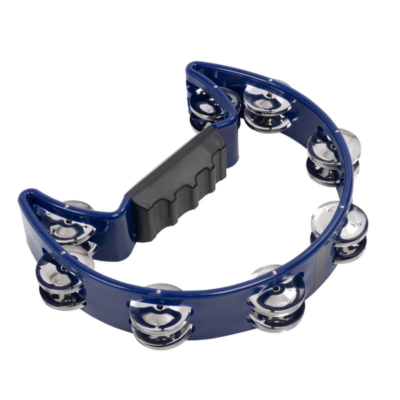 Percussion Plus Half moon Tamborine 2025 - Blue image 1