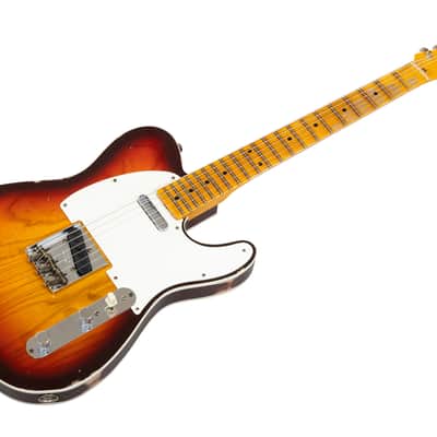 Fender Custom Shop 59 Tele Custom Relic MN - Wide-Fade Chocolate 3-Color Sunburst image 13