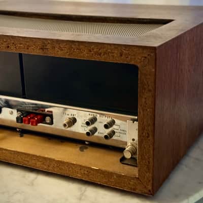 🎶✨ McIntosh MR77 FM Stereo Tuner w/ Walnut Wood Cabinet — Serviced, Tested, Strong Stereo Lock image 17