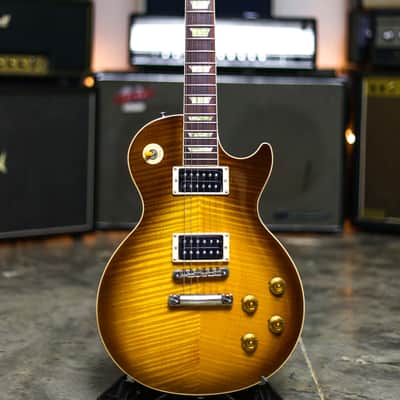 2000 GIBSON LES PAUL CLASSIC HONEYBURST PLUS TOP FLAME grlc2038 image 2