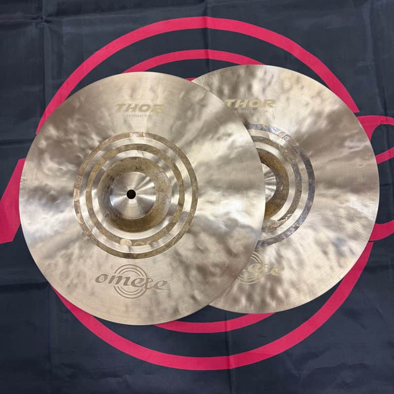 Omete Thor Series Cymbals - Hi-Hats-14" image 1