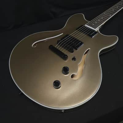 Tagima Ekosonic Hollow Body Electric Guitar Hard Case image 1