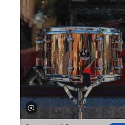 Sonor SSD 1408 DC Danny Carey(with original hard case)Signature 14x8" Bronze Snare Drum 2009 - 2011 - Bronze image 2