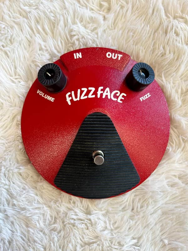 Dunlop JHF2 Jimi Hendrix Signature Fuzz Face 1990 - 1998 - Red image 1