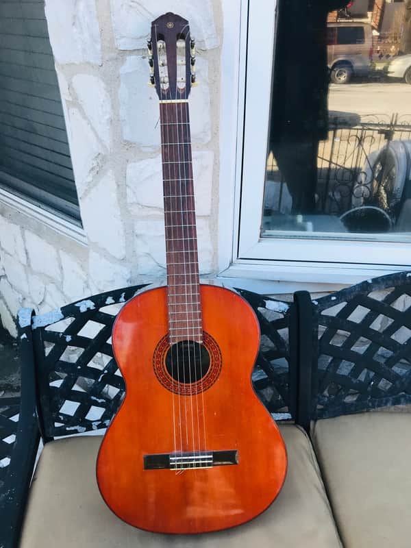 Yamaha G-65a 1973 amber - Made in Taiwan image 1