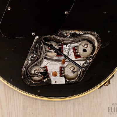 1981 Greco Super Real Custom EG1000 Black Beauty Vintage Guitar w/ Maxon Dry Z Pickups, Bigsby B7, Case image 16