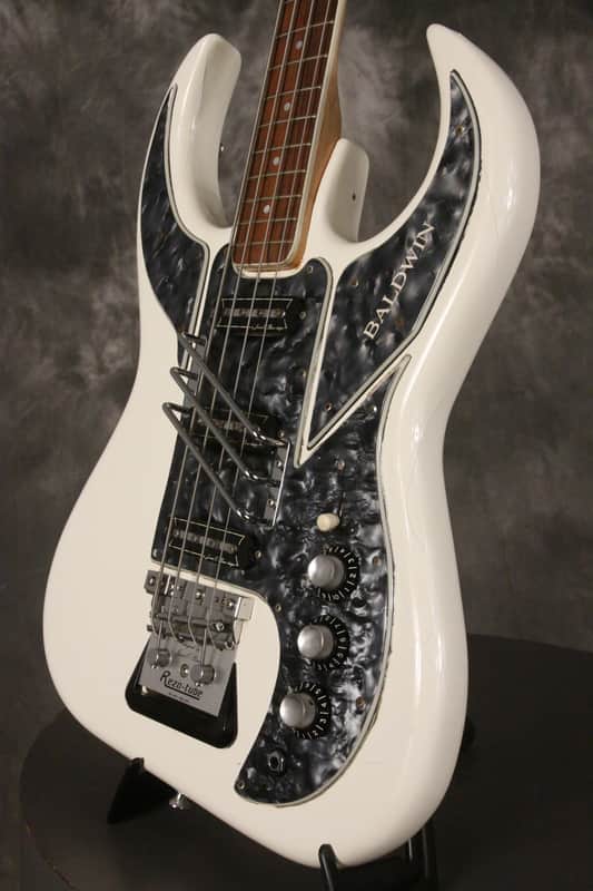 Burns/Baldwin BISON Bass 1960s White | Reverb
