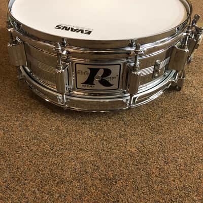 Rogers Dyna-Sonic "Big R" 14"x5" Snare and Rogers Hardware Pack 1977-1978 - Chrome image 4