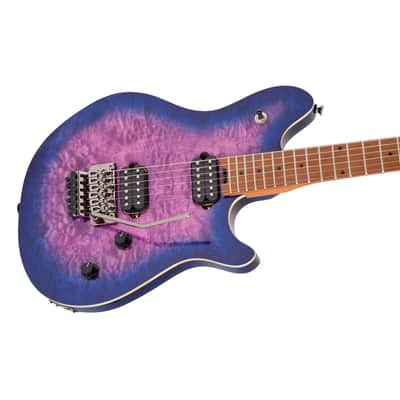 EVH Wolfgang WG Standard QM Baked Maple Fingerboard - Northern Lights image 7