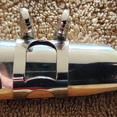 TSTS Tenor Sax Mouthpiece (7) Nickel Plate image 3