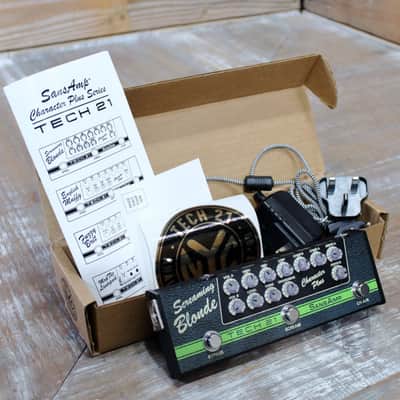 Tech 21 SansAmp Character Plus Series Screaming Blonde | Reverb Tech 21 SansAmp Character Plus Series Screaming Blonde | Reverb