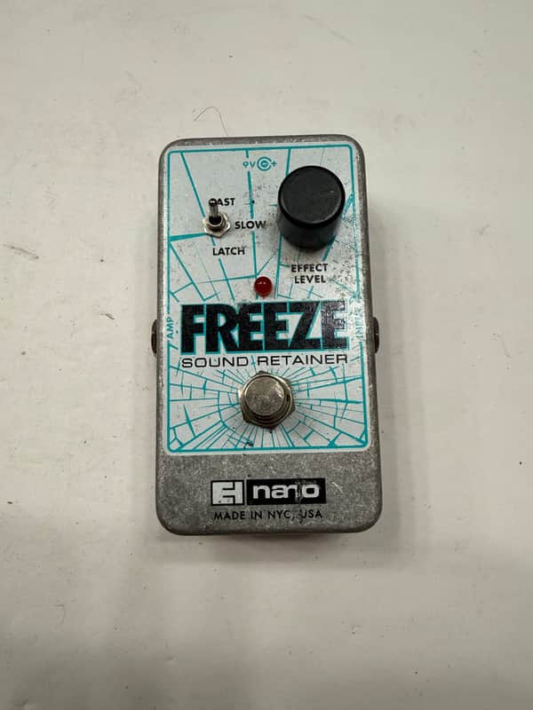 Electro Harmonix Freeze Sound Retainer Sustainer EHX Guitar Effect Pedal image 1
