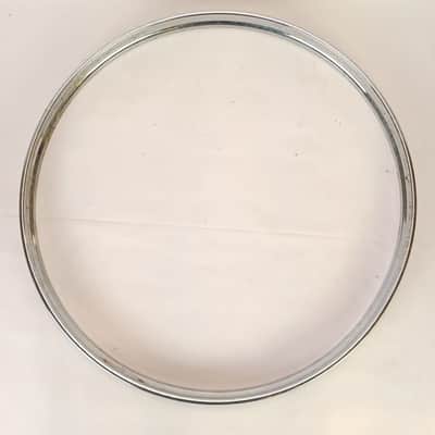Pearl 22" Steel Bass Drum Hoop/Rim Chrome Vintage 70s x1.5"x1/4"Kick Metal Japan image 4