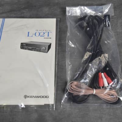 Kenwood L-02T FM Stereo Tuner w/ Original Box In Near Mint Condition image 18