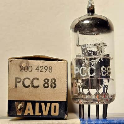 Tube ECC82 / 12AU7A Mazda - Vintage 1966 - Fabriqué à Blackburn, Angleterre - NOS NIB