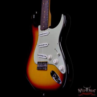 Fender Custom Shop Vintage Custom '59 1959 Hardtail Stratocaster  Time Capsule Package TCP Chocolate 3-Color Sunburst 6.90 lbs image 2
